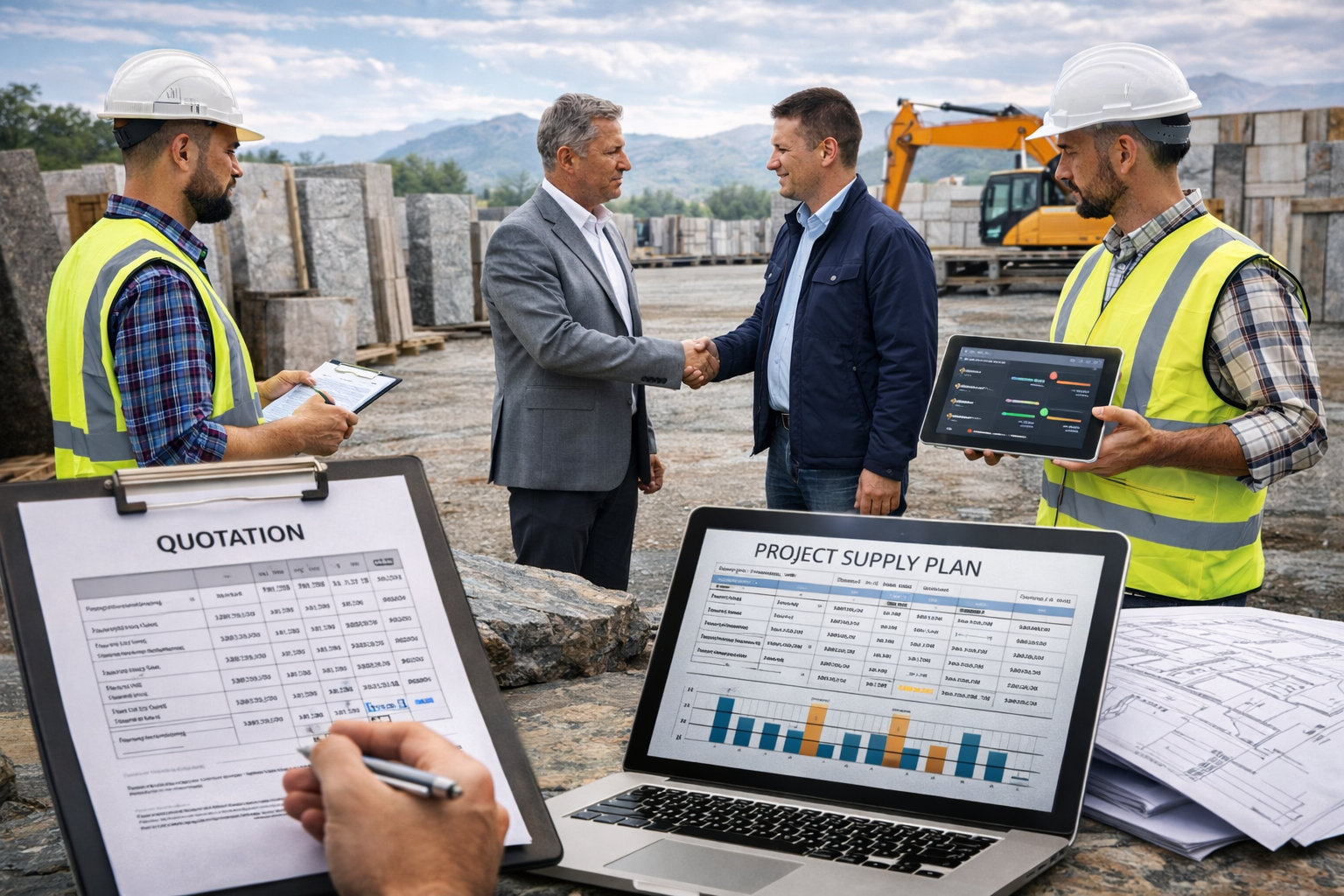 Professional Stone Trade Support